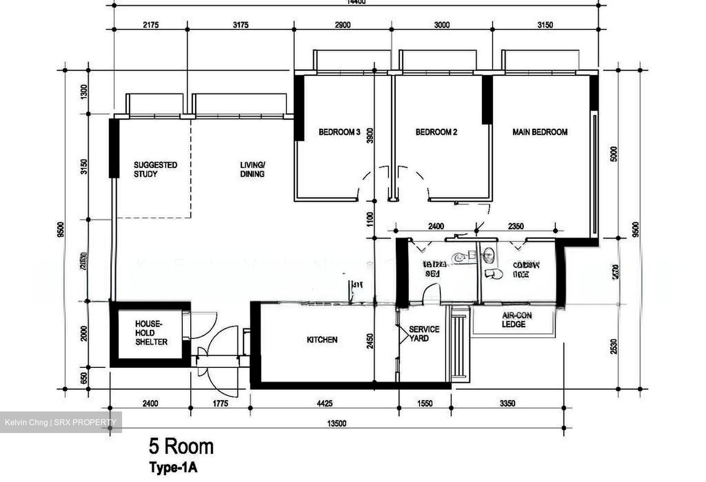 Blk 110B Alkaff Oasis (Toa Payoh), HDB 5 Rooms #588117401